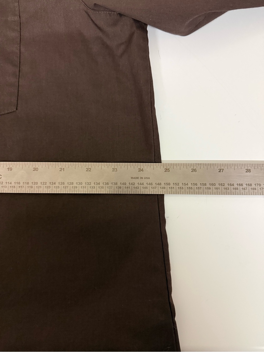 Foxcroft Women's Dark Chocolate Brown Button-Down Shirt - Picture 6 of 9